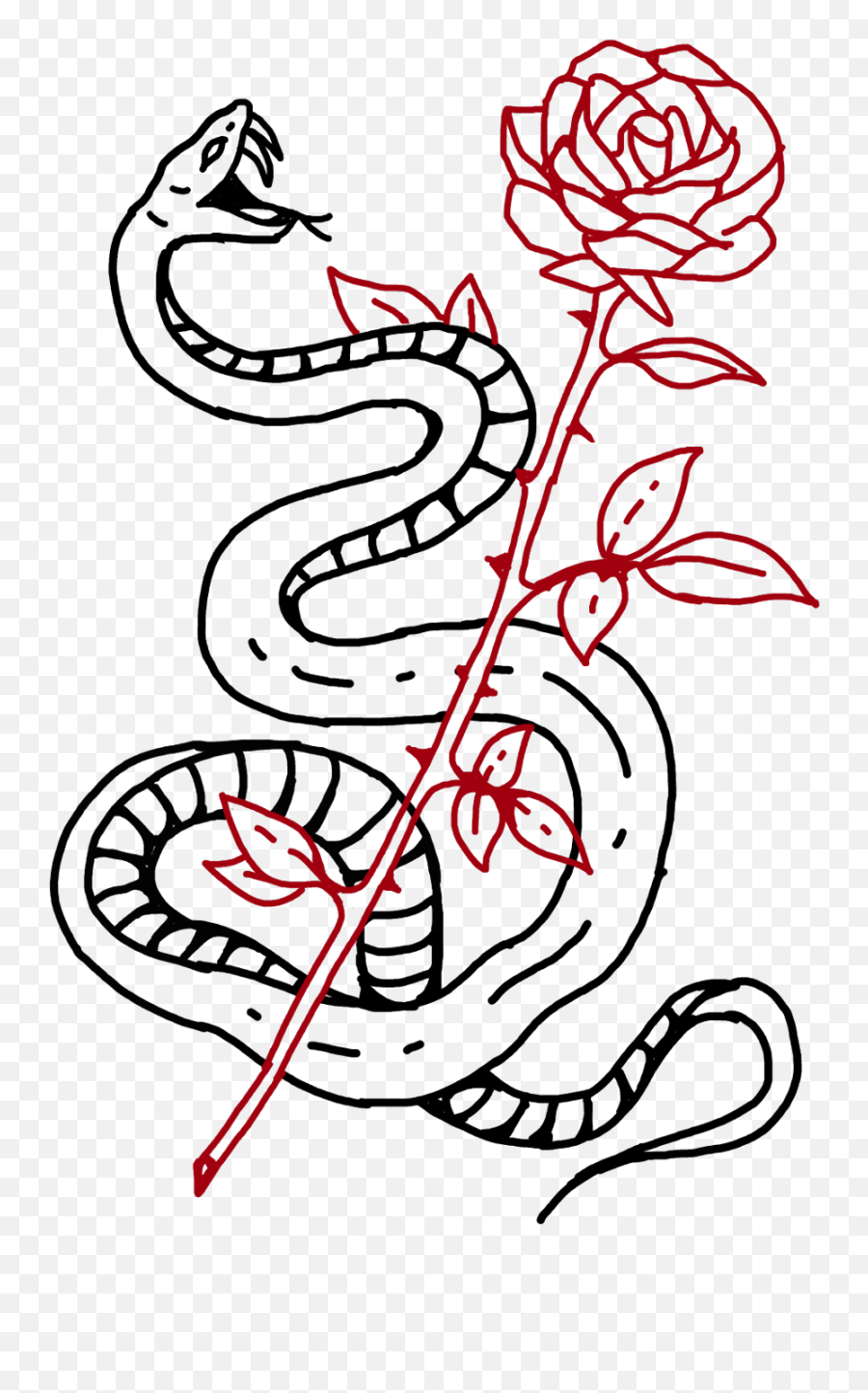 Free Snake Tattoo Transparent Download - Tattoo Png,Knife Tattoo Png