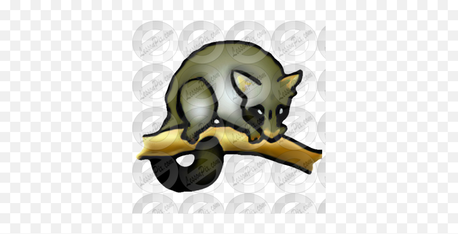 Possum Picture For Classroom Therapy Use - Great Possum Cartoon Png,Possum Png