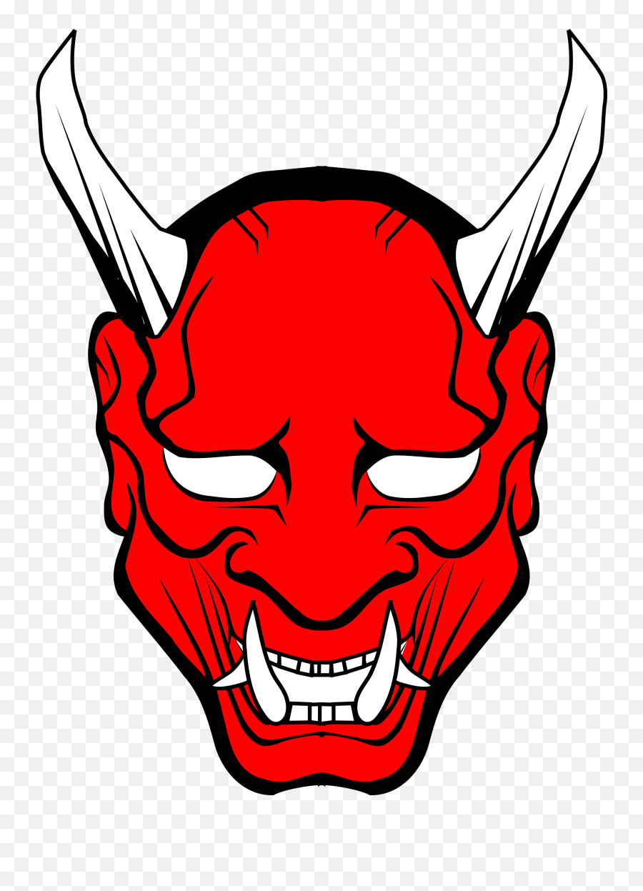 Download - Japanese Oni Mask Png,Oni Mask Png