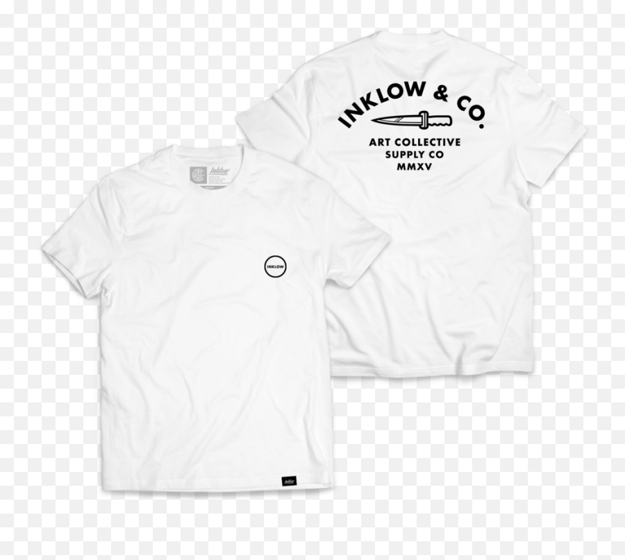 Dagger Inklow Company Png White Tee