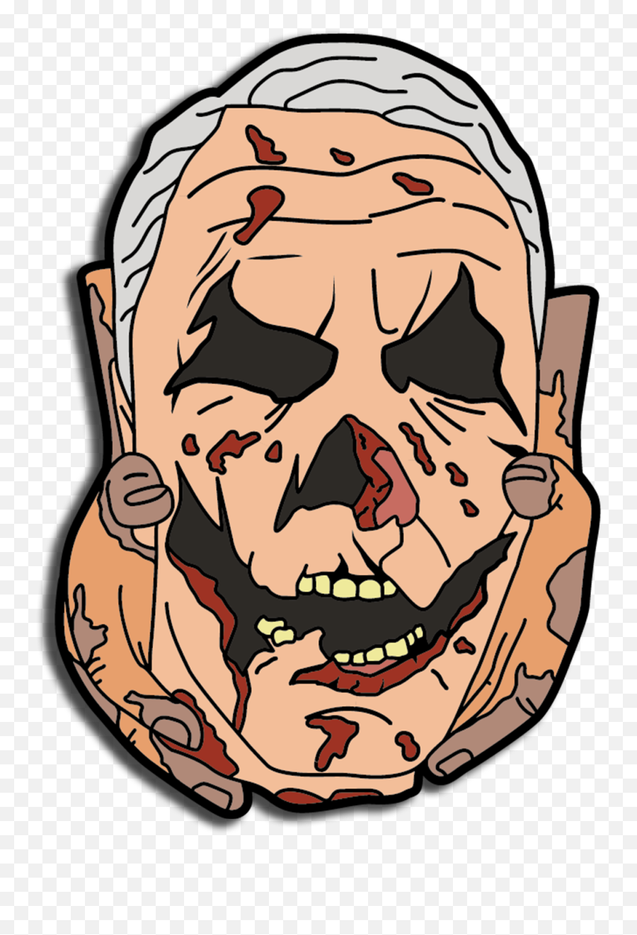 Download Halloween Enamel Pin Horror Png Image With - Clip Art,Horror Png