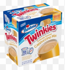 Twinkies Cappuccino Ding Dongs Hot - Cappuccino Coffee K Cups Png,Twinkie Png