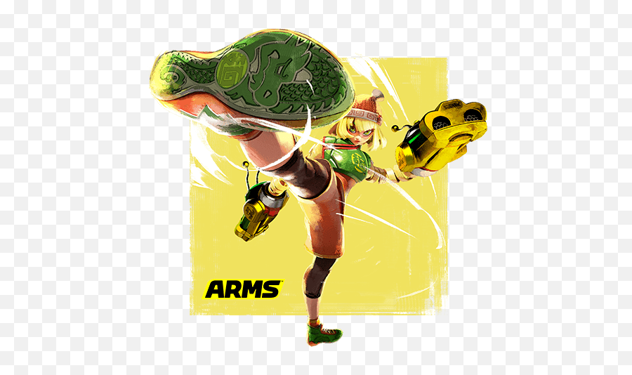 Interview From The Creators Of Arms - Super Smash Bros Ultimate Min Min Kick Png,Arms Transparent