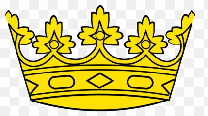 Crowns Golden Yellow - Clip Art png