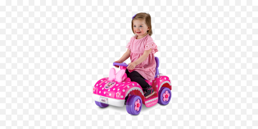 Kid Trax Minnie Mouse Ride - Car Toys 2 Years Old Pink Ride Png,Minnie Mouse Pink Png