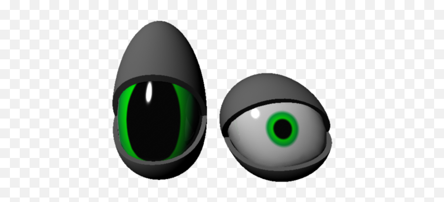 Deformable Toon Eye 3d Model - 3d Eye Png,Cartoon Eyes Png