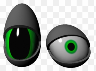 Deformable Toon Eye 3d Model - 3d Png