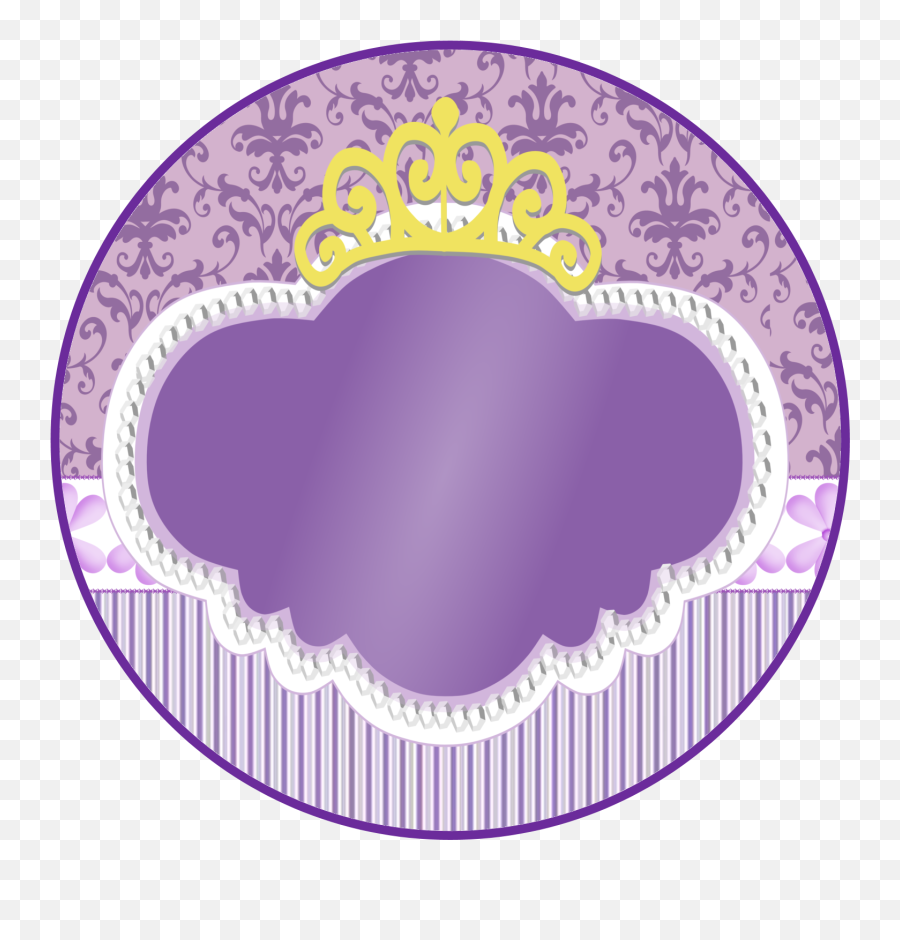 Logo Clipart Sofia The First - Sofia The First Cupcake Topper Png,Sofia The First Logo