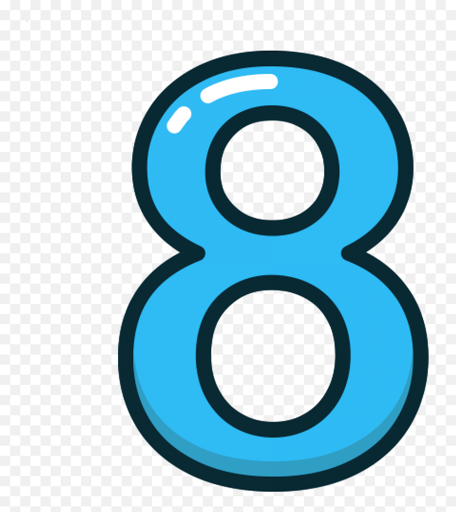 Numero - Numero 9 En Azul Png,9 Png