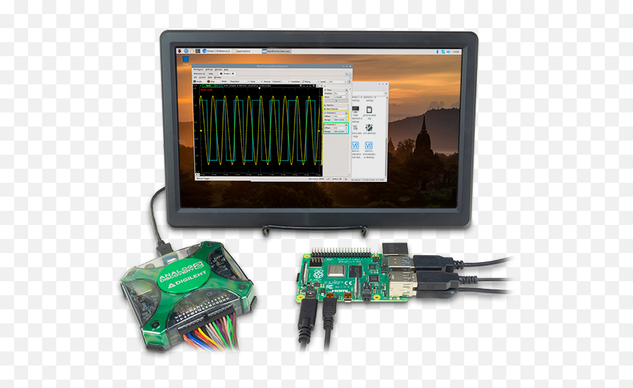 Analog Discovery 2 Is Now Compatible With Raspberry Pi 4 - Raspberry Pi 4 Linux Png,Raspberry Pi Png