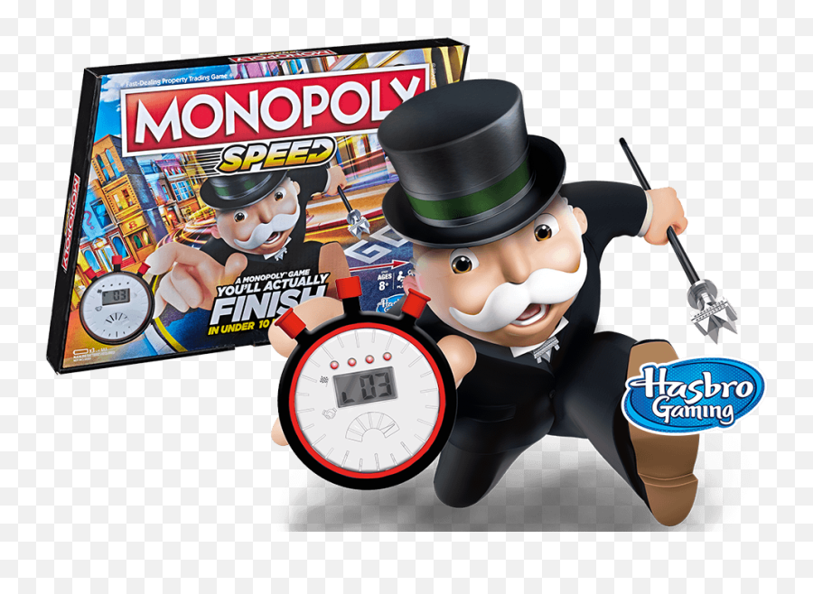 Monopoly Board Games Card U0026 Online - Hasbro Mr Monopoly Speed Png,Monopoly Png