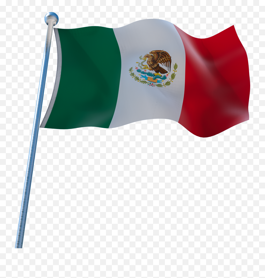 México - Flagpole Png,Bandera De Mexico Png