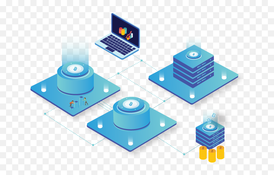 Blockchain Simplified - Top Blockchain Development Company Bitcoin Ico Transparent Png,Png Pune