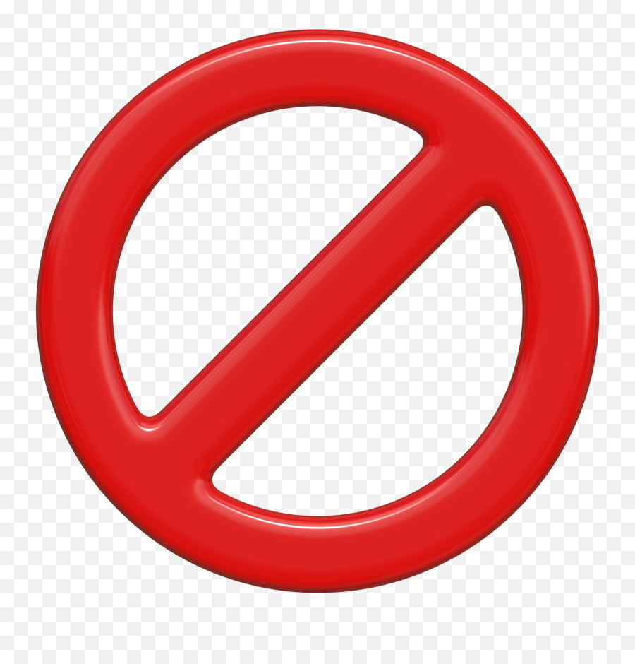 No Red Warning Icon Free Stock Photo - Red Circle Stop Png,Red No Sign Transparent