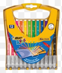 Kid Couleur Felt Pens Bic Kids - Textas png