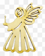 Angel Tree Ornament - Clipart Transparent Christmas Angel Png,Christmas Angel Png