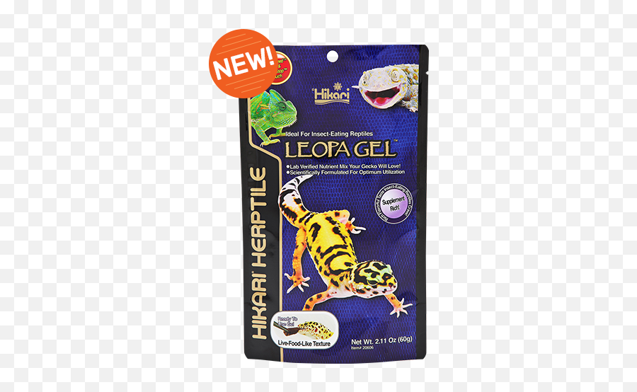 Leopagel - Hikari Sales Usa Reptile Leopa Gel Png,Leopard Gecko Png