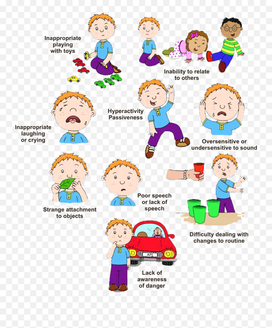 Sign Of Autism Spectrum Disorder - Autism Children Symptoms Asd Signs And Symptoms Png,Autism Awareness Png