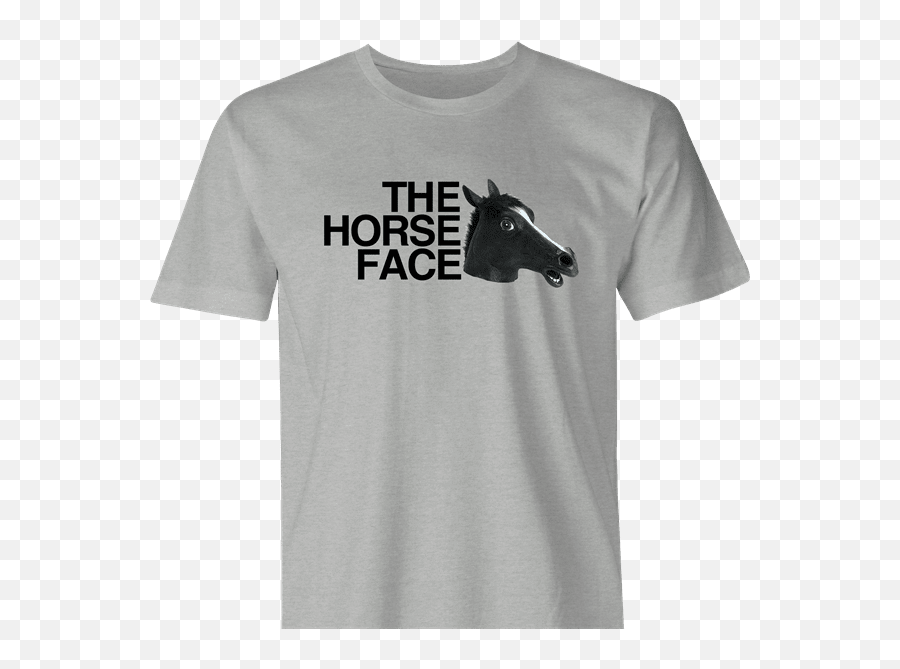 Funny Horse Face T - North Face Png,Horse Mask Png