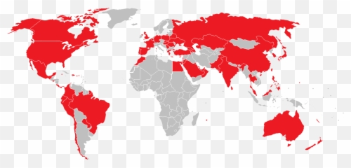 World Map Png In High Resolution - Drew Binsky Countries Left