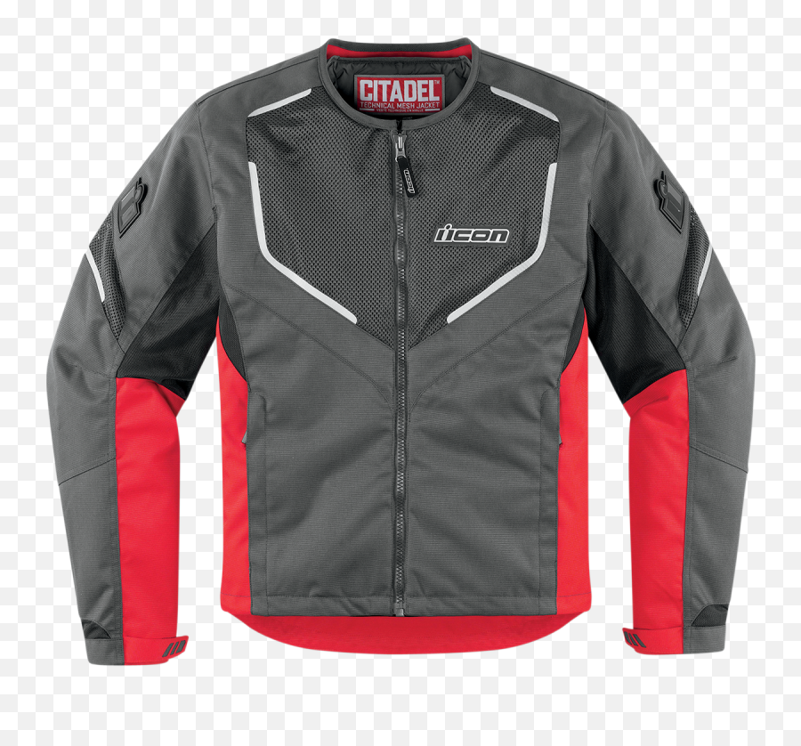 Icon Citadel Mesh Textile Mens - Long Sleeve Png,Icon Leather Jacket