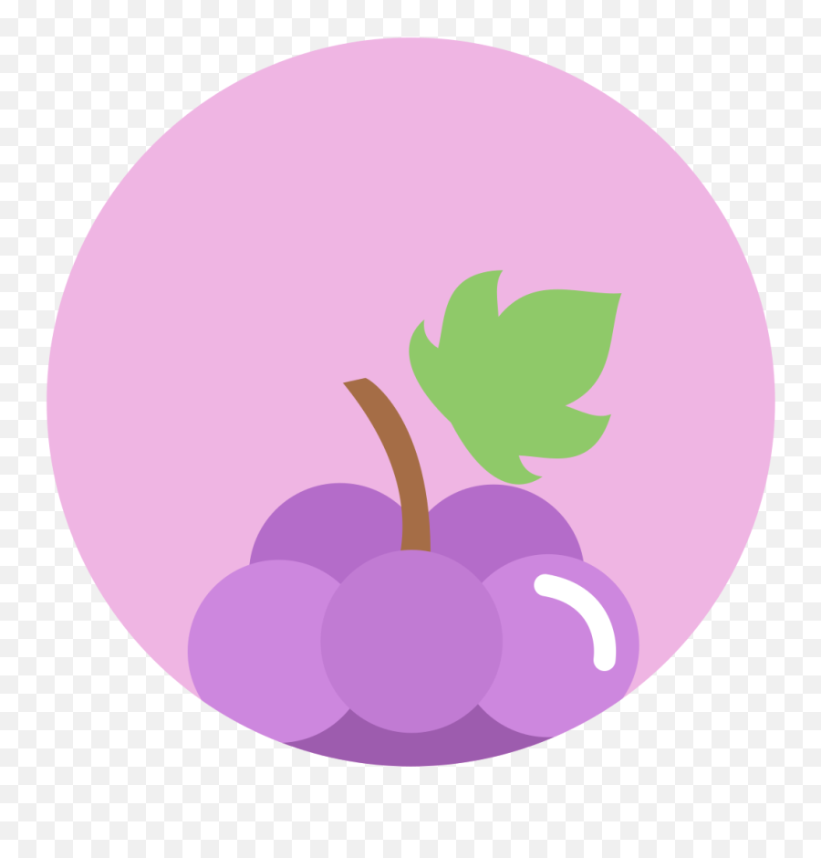 Grapes Nutrition Icon Png