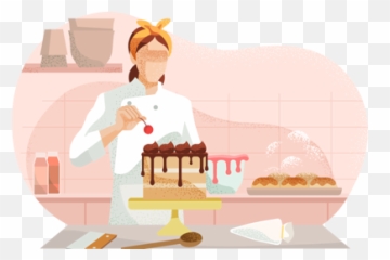 Home - Based Bakery Insurance for Cake u0026 Cookie Makers Insureon Junk Food png