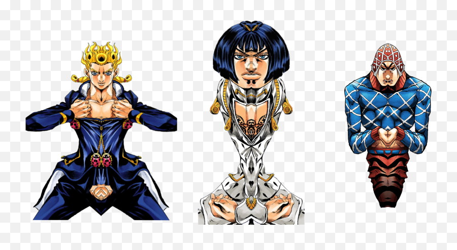 Cursed Part 5 Giorno Bruno Mista Gacha Life Front Face - Mista And Giorno Cursed Png,Giorno Png