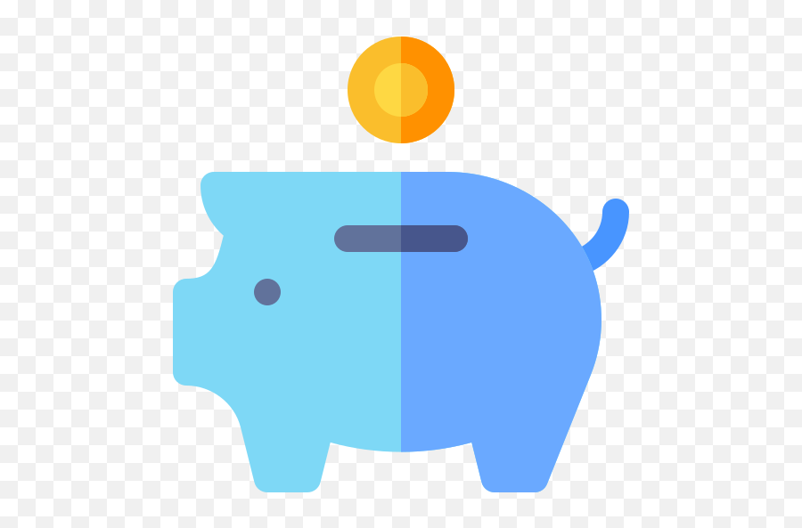Piggy Bank Free Vector Icons Designed - Big Png,Blue Piggy Bank Icon