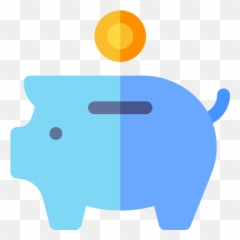 Piggy Bank Free Vector Icons Designed - Big png
