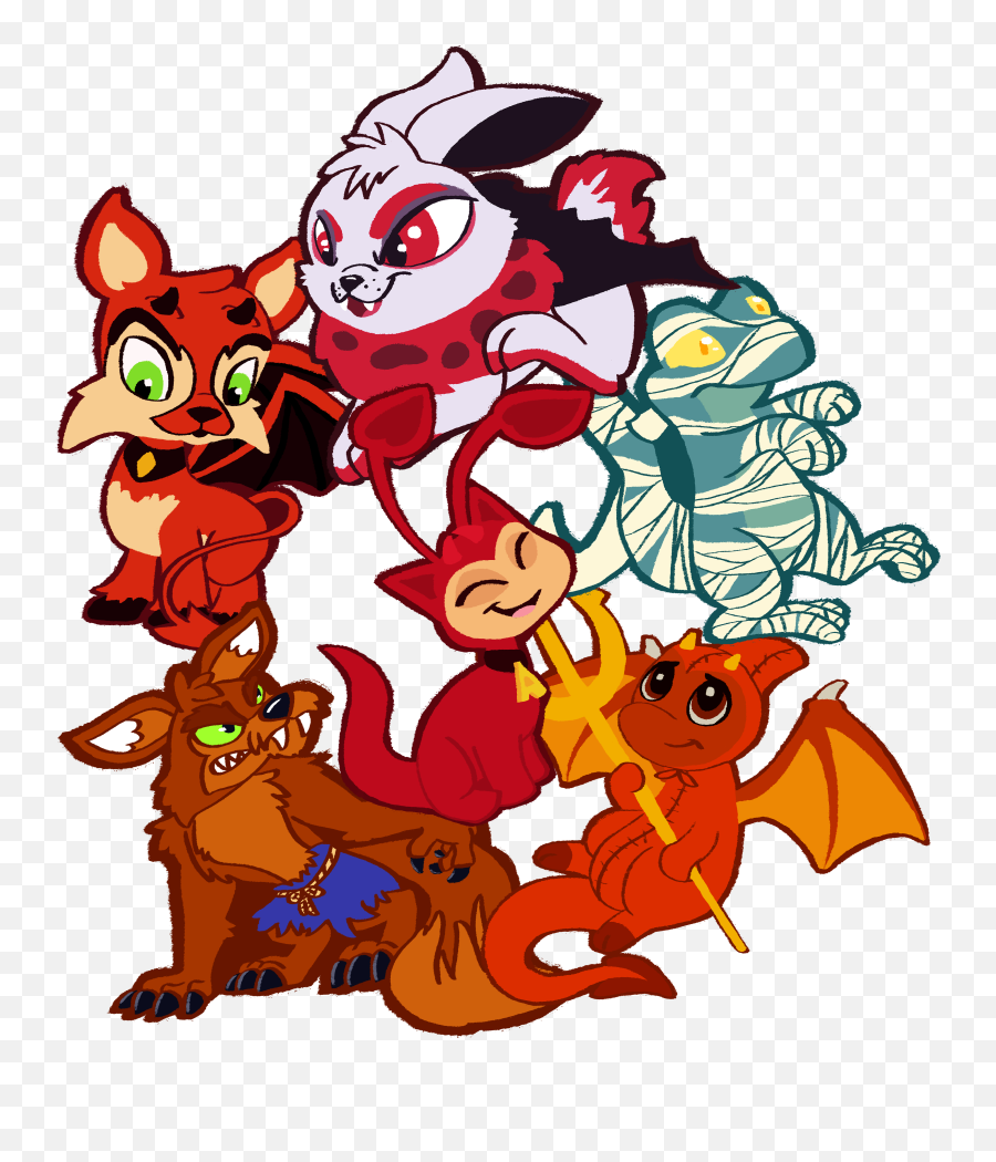 Halloween Neopets Drawings - Fictional Character Png,Neopets Icon