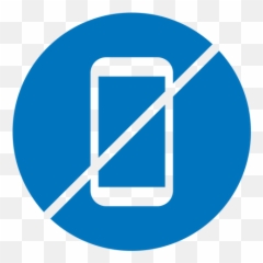 No Cellphone Blue Icon - Microsoft Small Basic Logo png
