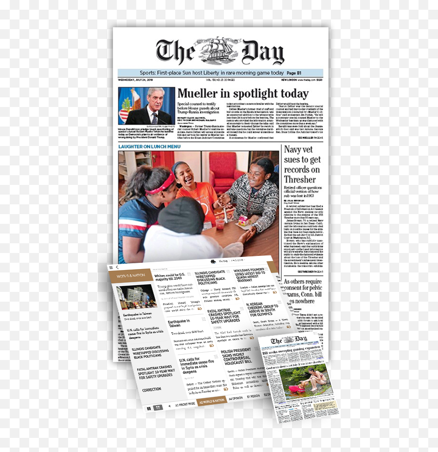 The Day Digital Edition - Charlotte Observer Png,News Paper Png