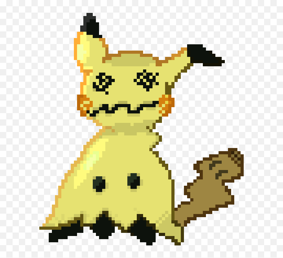 Mimikyu Pixel Art Maker - Cartoon Png,Mimikyu Png