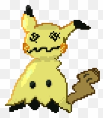 Mimikyu Pixel Art Maker - Cartoon Png,Mimikyu Png