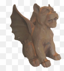 Cast Iron Gargoyle - Statue Png,Gargoyle Png