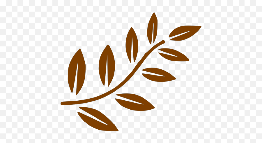 Brown Leaves Png Svg Clip Art For Web - Download Clip Art Black Leaf Vector Png,Small Leaf Icon