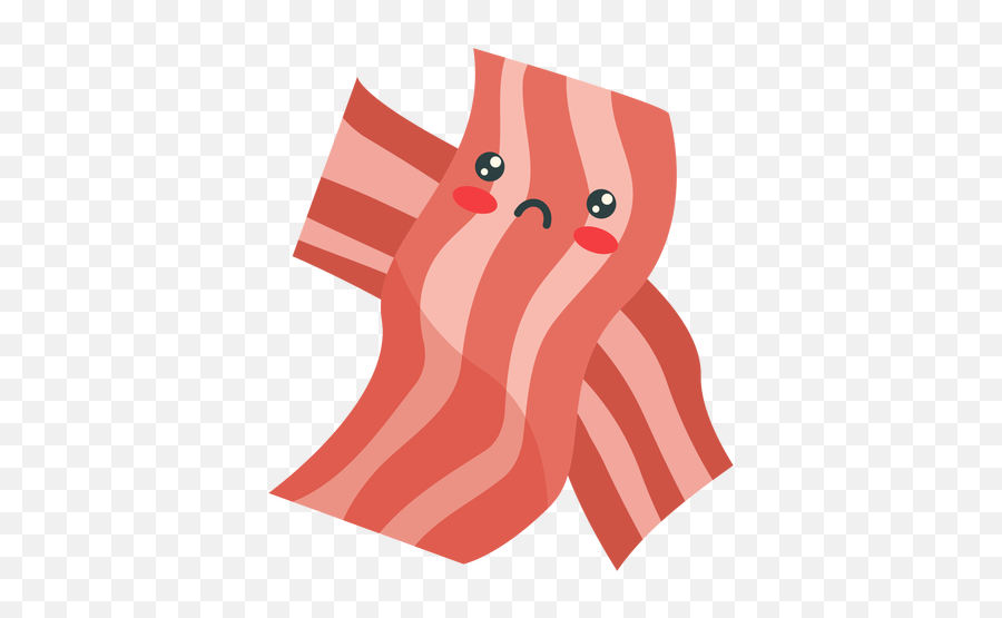 Kawaii Sad Bacon - Transparent Png U0026 Svg Vector File Kawaii Bacon,Sad Cat Png