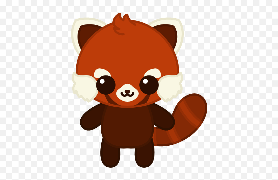 Red Panda Cute Png Image - Cute Cartoon Red Panda,Cute Panda Png