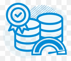 Fully Managed Postgres - Peso Coins Icon png
