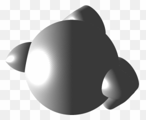 Kirby 3d Cad Model Library Grabcad - Dot png