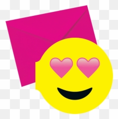 Heart Eyes Emoji Scented Notecards - Smiley png