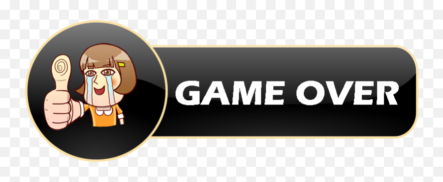 Game Over Button Png - Game Over Button Png,Game Over Png