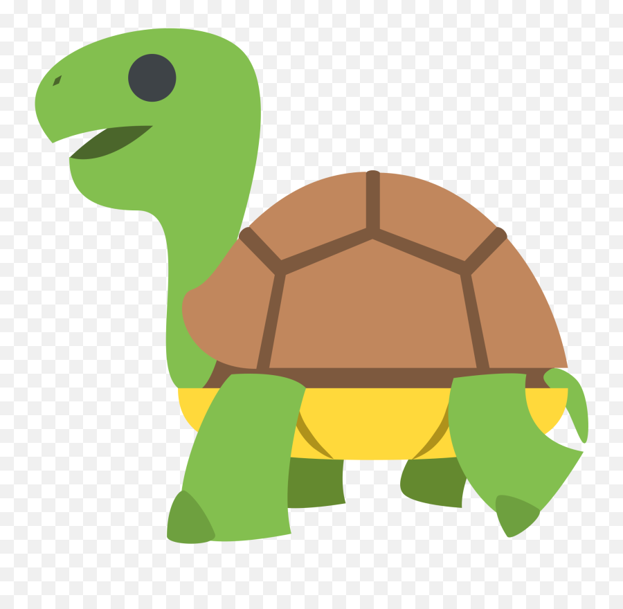 Turtle Emoji Vector Icon - Turtle Emoji 2000x2000 Png Tortoise Clipart Creazilla,Turtle Icon Png
