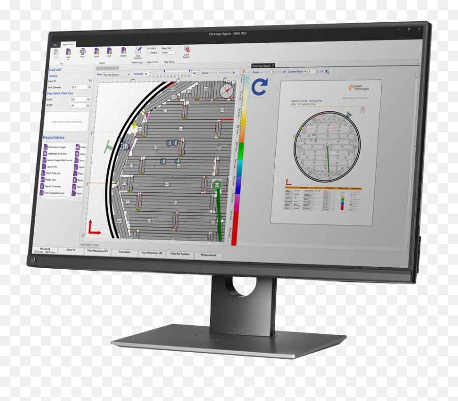 Sims Pro Tank Bottom Inspection Data Analysis And Reporting - Paperless Tank Inspection Reporting Eddyfi Png,Sims 2 Icon