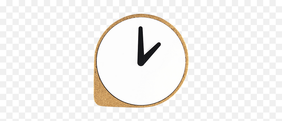Clork Cork Clock Black - Gessato Design Store Dot Png,Cork Icon