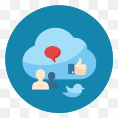 Cloud Computing Comment Communication Connection Icon Png