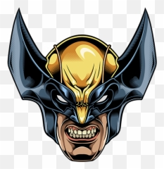 Wolverine Head Png Transparent Cartoon - Jingfm Wolverine Png,Wolverine Png