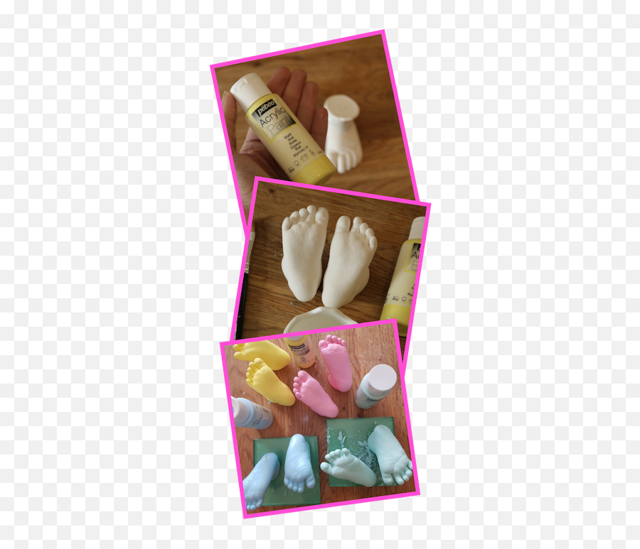How To Add Colour Baby Feet Casts - The Edinburgh Casting Toe Png,Baby Feet Png