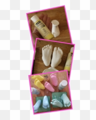 How To Add Colour Baby Feet Casts - The Edinburgh Casting Toe Png,Baby Feet Png